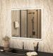 Зеркало с подсветкой Art&Max Vita 90x80см AM-Vit-900-800-DS-F