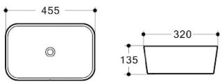 Раковина Art&Max 45см белый AM280-T Раковина Art&Max 45см белый AM280-T