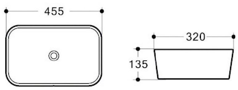 Раковина Art&Max 45см белый AM280-T Раковина Art&Max 45см белый AM280-T