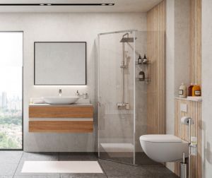 Душевой уголок Wasserkraft Leine 35P11 90x90