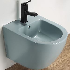 Биде CeramaLux В2342BDMLG подвесное Зеленое