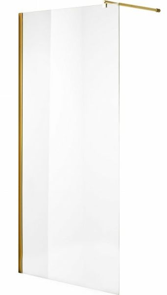 Душевая перегородка Niagara NG-643-11GOLD 110см золото/прозрачное