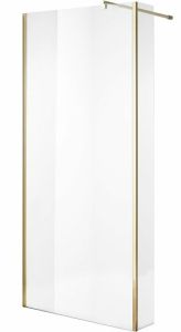 Душевая перегородка Niagara NG-644-90GOLD 90см золото/прозрачное