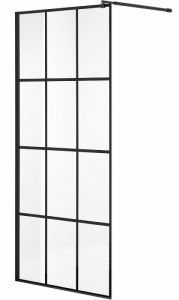 Душевая перегородка Niagara NG-685-10BLACK 100см чёрный/прозрачное