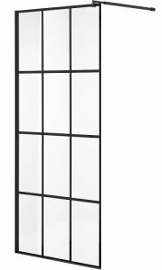 Душевая перегородка Niagara NG-685-12BLACK 120см чёрный/прозрачное
