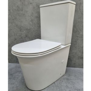 Унитаз CeramaLux 1223A с бачком и сиденьем Микролифт