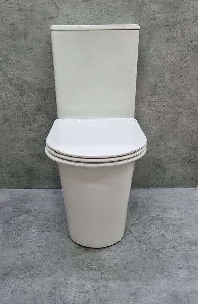 Унитаз CeramaLux 1223A с бачком и сиденьем Микролифт