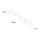 Планка 5 крючков Fixsen Trend, FX-97805-5