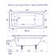 Ванна чугунная Delice Repos DLR220507R-AS 150x70 с ручками