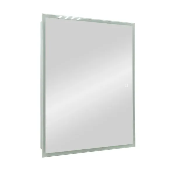 Зеркало-шкаф Reflexion Cube 50 RF2316CH с подсветкой 50х80