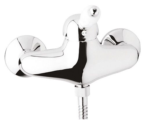 Смеситель для душа однорычажный, хром Cezares ELITE-DM-01-Bi