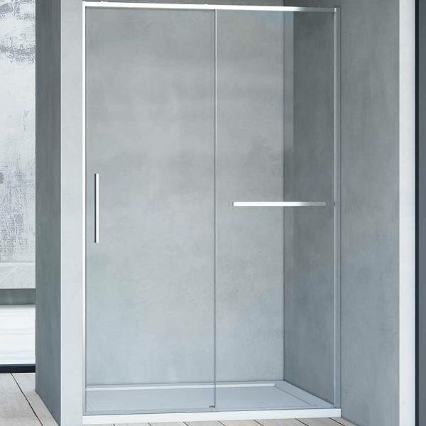 Душевая дверь Vincea Slim Soft 140 VDS-1SS140CL профиль Хром стекло прозрачное