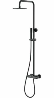 Душевая стойка Boheme Stick 128-BB чёрный матовый Душевая стойка Boheme Stick 128-BB чёрный матовый