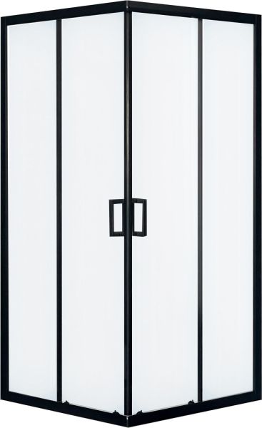 Душевой уголок Royal Bath HPD 80x80см чёрный RB80HPD-C-BL