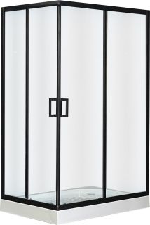 Душевой уголок Royal Bath HP правый 120x80см чёрный RB8120HP-C-BL-R