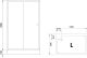 Душевой уголок Royal Bath HP левый 120x80см чёрный RB8120HP-T-BL-L