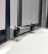 Душевой уголок Royal Bath HK 90x90см чёрный RB90HK-T-BL