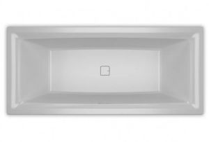 Акриловая ванна Riho Still Square Plug and Play B100031005 L 170х75см белый