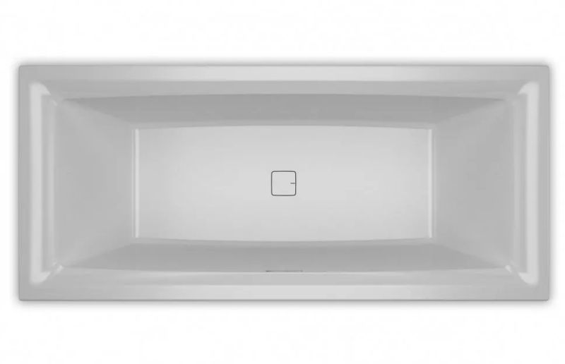 Акриловая ванна Riho Still Square Plug and Play B099030005 R 180х80см белый