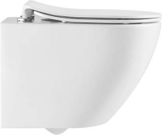 Унитаз подвесной AQUAme AQM2002PRO безободковый белый