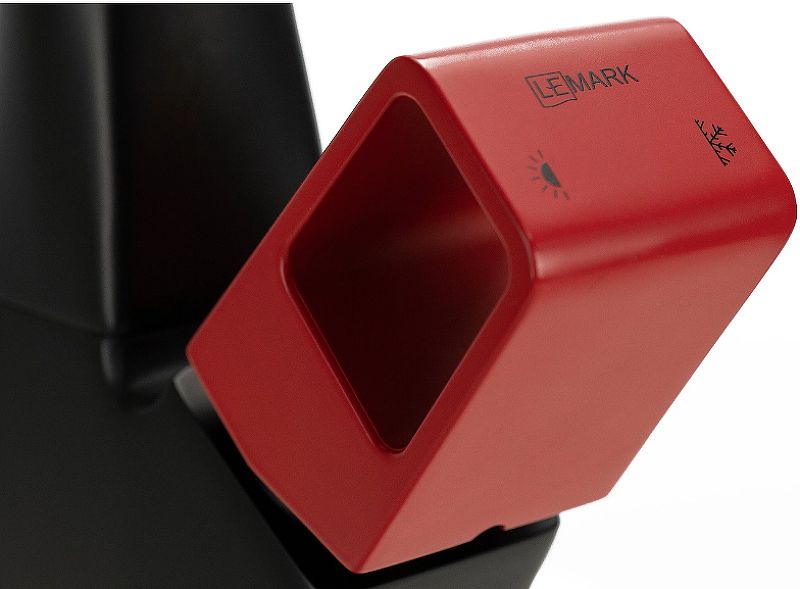 Смеситель для кухни Lemark Soul LM6008BL Черный