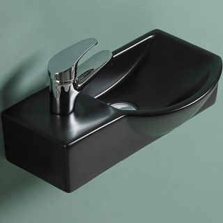 Раковина WeltWasser Aisbach 7940 MT-BL L 40 10000008688 Черная матовая Раковина WeltWasser Aisbach 7940 MT-BL L 40 10000008688 Черная матовая