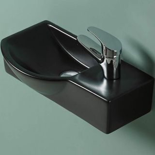 Раковина WeltWasser Aisbach 7940 MT-BL R 40 10000008689 Черная матовая Раковина WeltWasser Aisbach 7940 MT-BL R 40 10000008689 Черная матовая