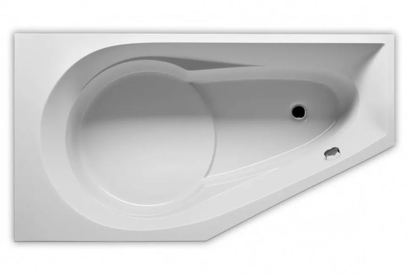Акриловая ванна Riho Yukon Plug and Play B008012005 R 160х90см белый