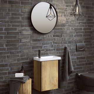 Подвесная тумба под раковину Aqwella Urban URB0145DB 45 см