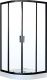 Душевой уголок Royal Bath HK 100x100см чёрный RB100HK-T-BL
