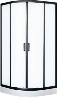 Душевой уголок Royal Bath HK 90x90см чёрный RB90HK-C-BL