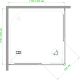 Душевой уголок Royal Bath HPD 120x120см чёрный RB1212HPD-T-BL