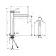 Смеситель Hansgrohe Finoris 76070700 для раковины