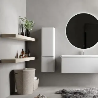 Пенал подвесной AQUAme S4 AQM9004WH 33 см белый