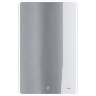 Зеркало с подсветкой Dreja Point 99.9026 50 см сенсорный выключатель белый