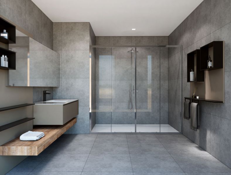 Душевая дверь Vincea Garda VDS-1G2170CL 170 см