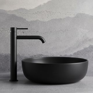 Смеситель для раковины WasserKRAFT Niers 3003HBL чёрный матовый