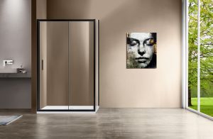 Душевой уголок Vincea Garda VSR-1G8014CLB 140x80 см