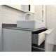 Тумба COMFORTY Милан-90 00-00014427, с графитовой столешницей с раковиной Comforty 78189