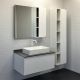 Тумба COMFORTY Милан-90 00-00014427, с графитовой столешницей с раковиной Comforty 78189