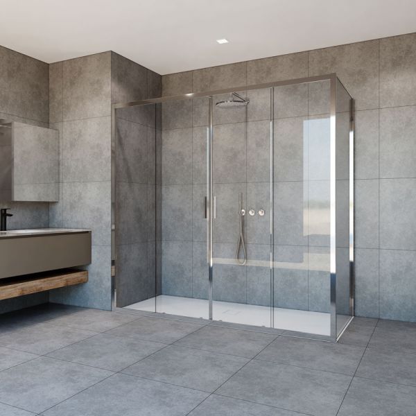 Душевой уголок Vincea Garda VSR-1G21017CL 170x100 см