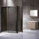 Душевой уголок Vincea Lugano VSR-1L9012CGB-1 120 x 90 см