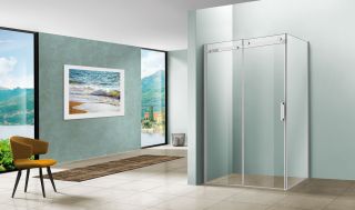 Душевой уголок Vincea Como VSR-1C9015CL 150x90 см