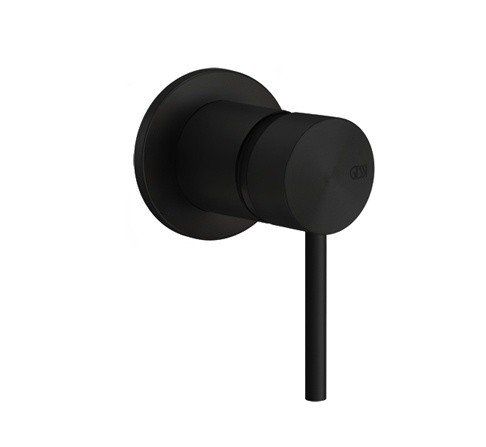 Встраиваемый смеситель для раковины Gessi Flessa 54019.299 чёрный матовый