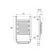 Полотенцесушитель электрический Point Юпитер премиум PN01156SE 50x60см П5 хром