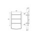 Полотенцесушитель электрический Point Афина PN04155E 50x560см П3 хром