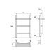 Полотенцесушитель электрический Point Афина PN04155PE 50x50см П2 хром
