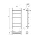 Полотенцесушитель электрический Point Афина PN04148PE 40x80см П5 хром