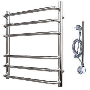 Полотенцесушитель электрический Point Нептун PN09156E 50x60см П6 хром