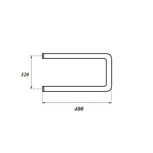 Полотенцесушитель водяной Point 40x32см хром PN35334